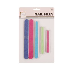 NAIL FILE EMERY BOARDS PK20