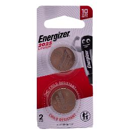 CR2025 BATTERY ENERGIZER LITHIUM 2PC