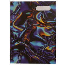 A4 BOOKCOVER METALLIC WAVES