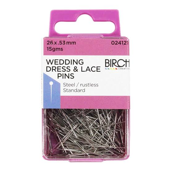 PINS WEDDING DRESS