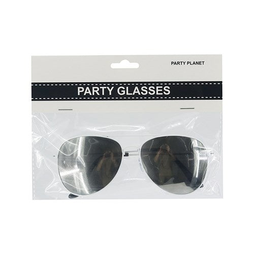 GLASSES AVIATOR SILVER