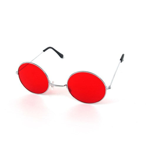 GLASSES HIPPIE RED