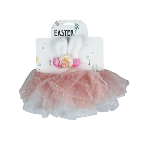 EASTER INFANT TUTU & HEADBAND ASST