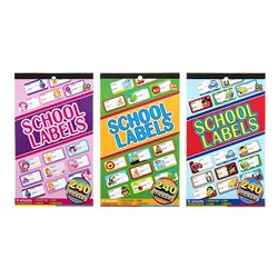BOOK NAME LABELS 240PC