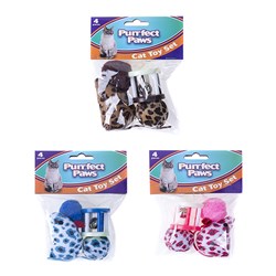 CAT TOY 4PC