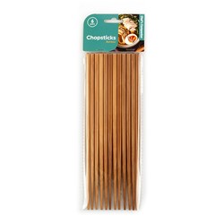 CHOPSTICKS BAMBOO 6PAIRS 24CM