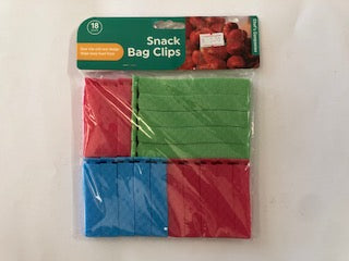 SEALING CLIPS ASST CLRS PK18