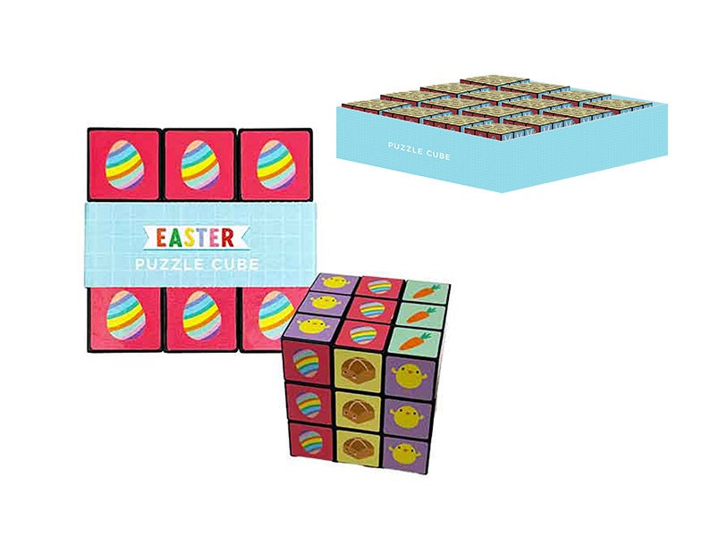 EASTER PUZZLE CUBE PRINTED