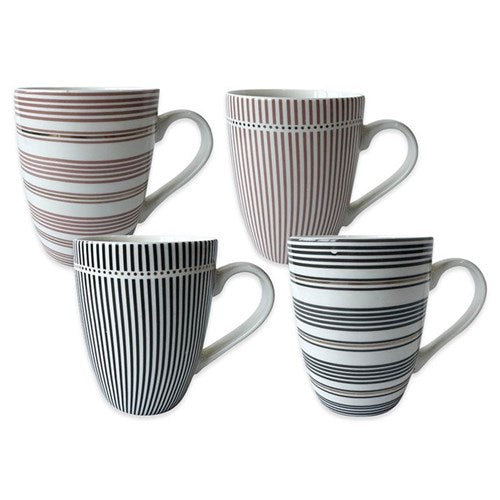 MUG 360ML MODERN STRIPE