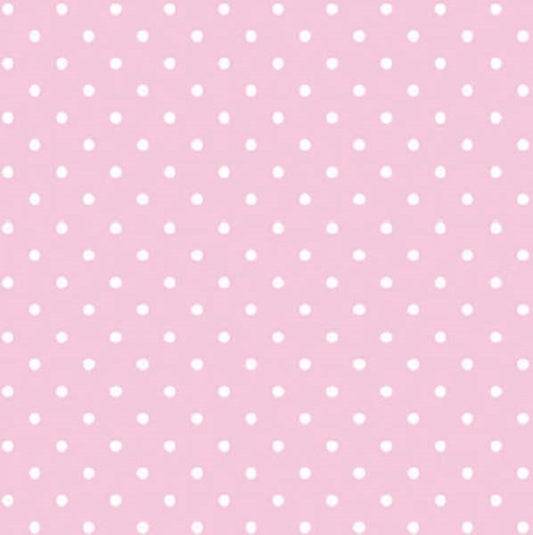 TISSUE PAPER 3 SHEETS POLKA DOT PINK