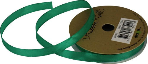 RIBBON SATIN 10MM X 10M AQUA