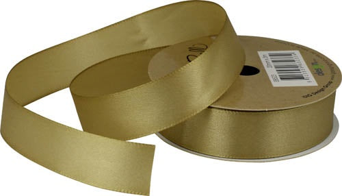 RIBBON SATIN 20MM X 3M GOLD