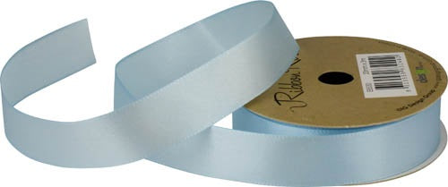 RIBBON SATIN 20MM X 3M LIGHT BLUE