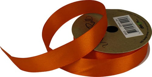 RIBBON SATIN 20MM X 3M ORANGE