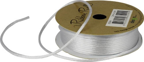 RIBBON CORD 2MMM X 5M WHITE