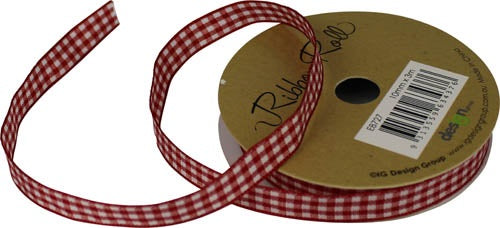 RIBBON GP 10MM X 3M RED