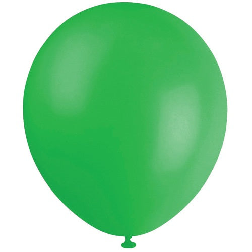 BALLOONS 20PK 25CM GREEN