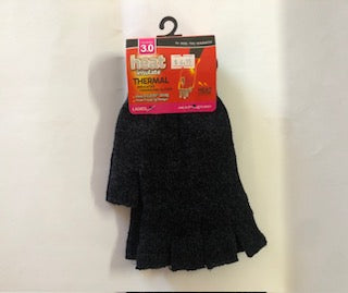 GLOVES LADIES FINGERLESS HEATINS