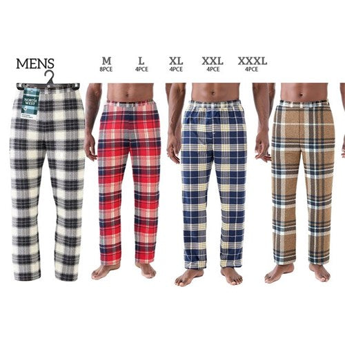 FLANNEL PANTS MENS BASIC