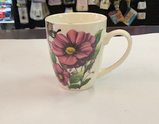 MUG 360ML FLOWER