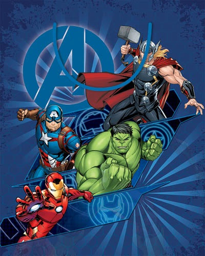 GIFT BAG LGE AVENGERS