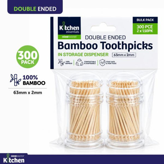 TOOTHPICKS BAMBOO IN CASE 2PK