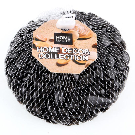 STONES PEBBLE BLACK 500G