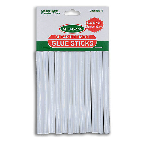 GLUE GUN GLUE STICKS 100MM X 7.2MM 12PC