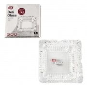 ASHTRAY GLASS SQR