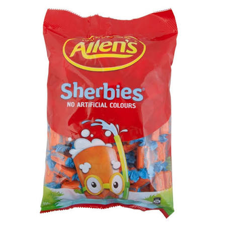 ALLENS SHERBIES 850G