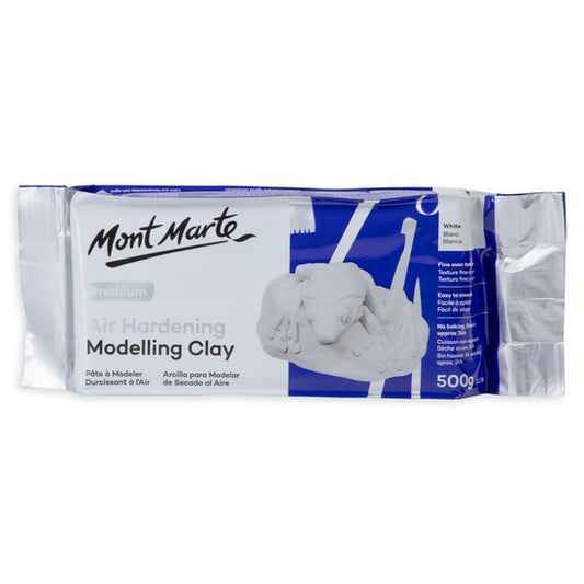 AIR HARDENING MODELLING CLAY 500G WHITE