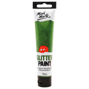 GLITTER PAINT MM 75ML L GREEN