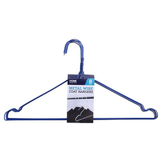 COAT HANGERS 8PK METAL
