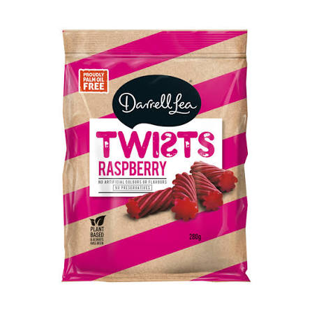 DARRELL LEA RASPBERRY TWISTS