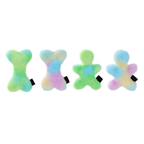 PET TOY MAN/BONE TIE DYE PLUSH