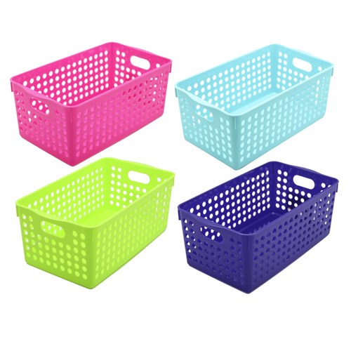 BASKET MODE NEON 29X16X11CM