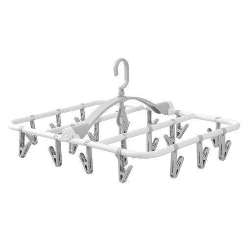 CLOTHES HANGER W/20 PEGS FOLDABLE
