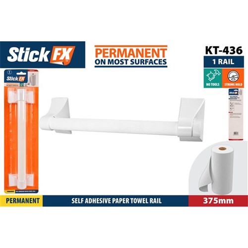 PAPER TOWEL HOLDER ADHESIVE 300MM