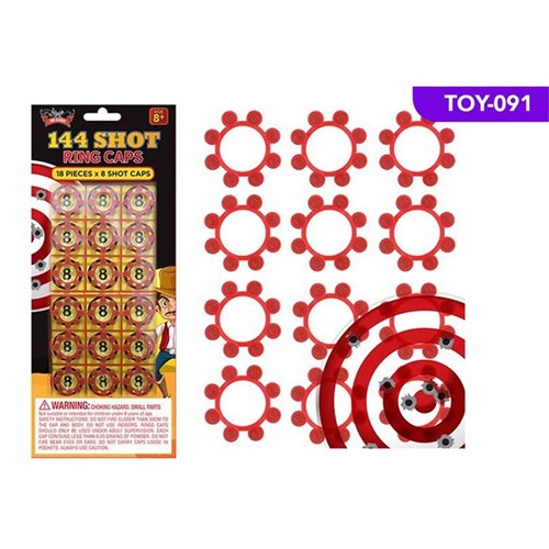 CAP GUN SHOTS 144PC