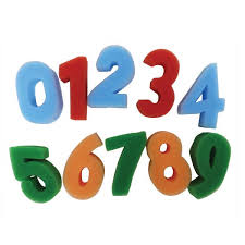 SPONGE NUMBERS PK9