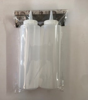SAUCE BOTTLES PK2 400ML