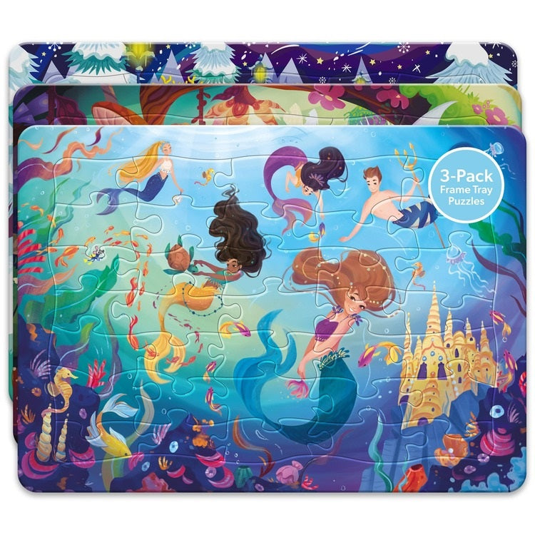 JIGSAW PUZZLE 3PK FAIRYTALES