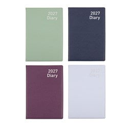 2027 DIARY A5 DTP TEXTURED COVER