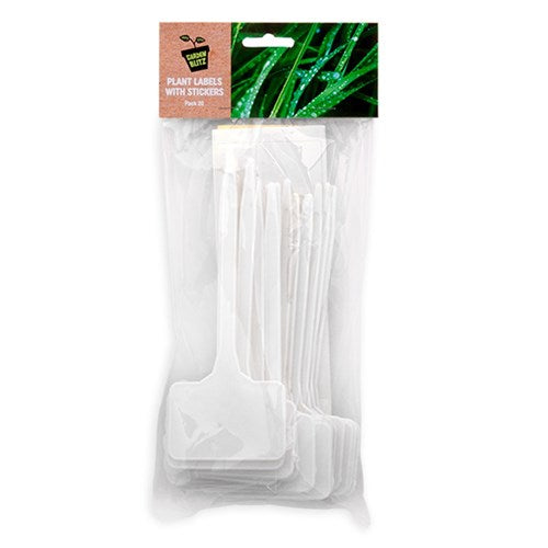 GARDEN LABELS W/STICKERS 20PK
