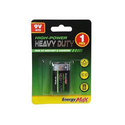 9V BATTERY LONGLIFE 1PK