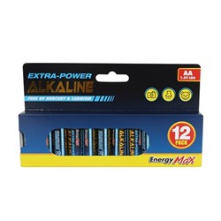 AA BATTERY ALKALINE 12PK