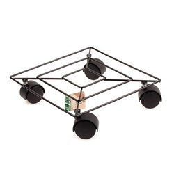 PLANT MOVER SQUARE BLACK