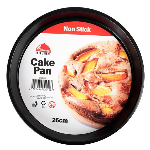 CAKE TIN NON STICK 25X3CM