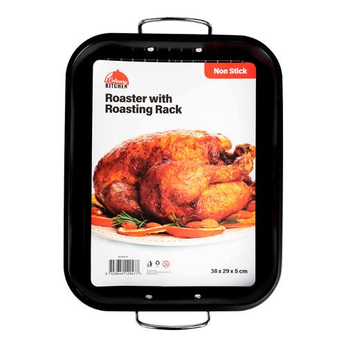 ROASTING PAN NON STICK 38X29X5CM