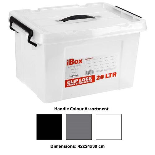 CLIP LOCK LID BOX 20LT